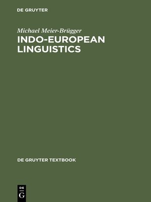 cover image of Indo-European Linguistics